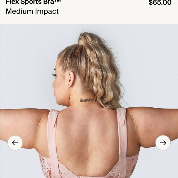 SHEFIT Mauve Zip-Front Sports Bra - Picture 5 of 6